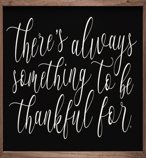 Something To Be Thankful Black